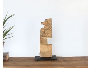 Small Primitive Sculpture - Cleared Décor