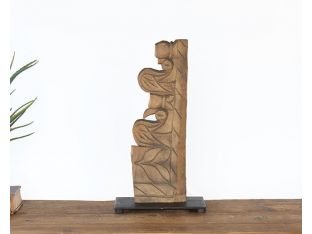 Medium Primitive Sculpture - Cleared Décor