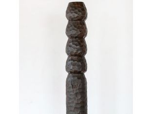 73" H Primitive Totem Sculpture - Cleared Décor