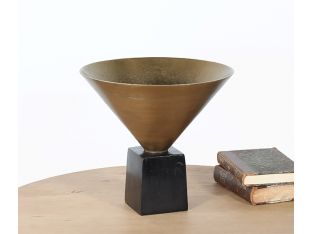 Stout Conical Sculpture - Cleared Decor
