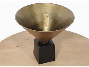 Stout Conical Sculpture - Cleared Decor
