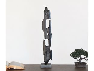 Abstract Metal Sheath Figure - Cleared Decor