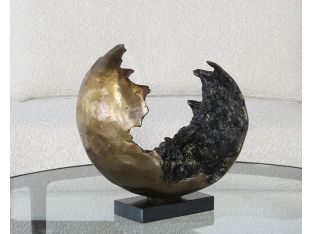 Deconstructed Orb Sculpture - Cleared Decor