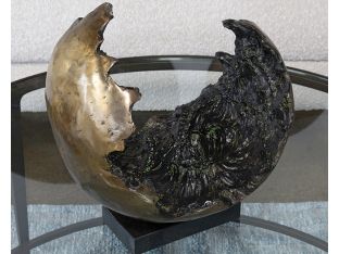 Deconstructed Orb Sculpture - Cleared Decor