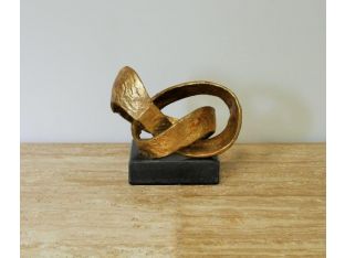 Gold Leaf Demi Statue - Cleared Décor