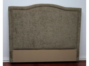 Tufted Moss Upholstered Queen Headboard