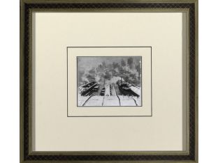 New York Study IV 18W x 16H