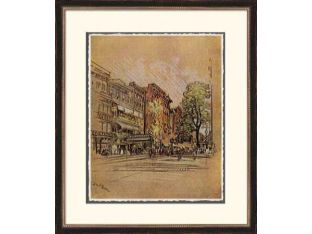 Pastel New York I 25W x 29H