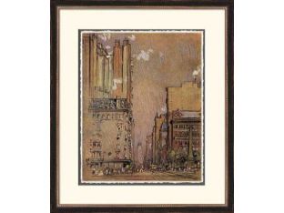 Pastel New York II 25W x 29H
