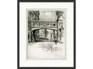 New York Charcoal Study II 26W x 32H