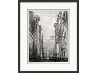 New York Charcoal Study IV 26W x 32H