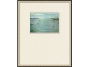 Fishing By Moonlight 2 17.5W x 21.5H