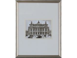 Paris - La Opera - 12W x 15H