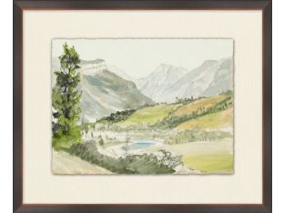 Into the Mountains 8 23W x 19H