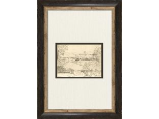Bahamas Travel Study IV 21.5W x 25.5H