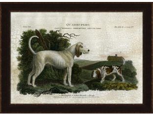 Old English Talbot Hound and Beagle 28W x 20H