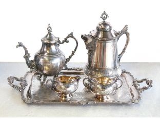 Silver Plated Tea Service - Set of 5