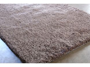 5' x 8' Angel Shag Rug in Fossil Brown