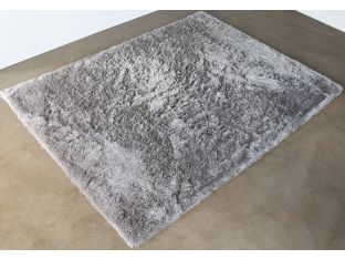 9' x 12' Light Gray Shag Rug