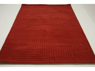 5' x 8' Mitchell Gold Horizon Tomato Rug