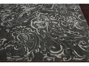8' x 11' Mahsa Rug in Dark and Light Gray