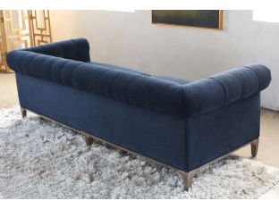 Griffon Tufted Sofa in Plush Navy