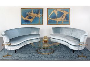 Demi Sofa In Boden Glacier