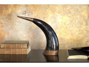 Set of 2 Authentic Horns - Cleared Décor
