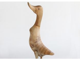 Set of 2 Wood Ducks - Cleared Décor