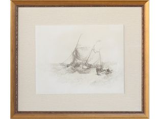 Weathered Sails 22W X 19H