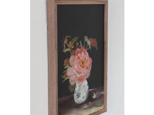 Pink Peony 18W X 24H