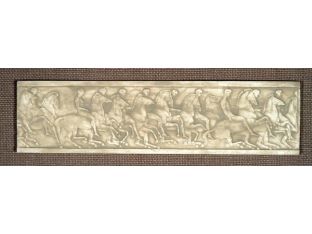 Achaen Warriors Riding to Troy 18W x 11H