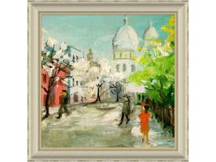 Scenes from Paris Street II 27W x 27H