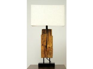Reclaimed Driftwood Table Lamp