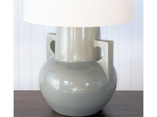 Light Grey Aluminium Table Lamp 