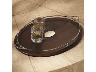 Mahogany Gallery Tray
