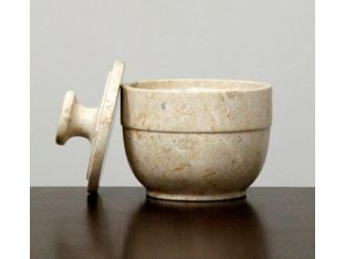 White Marble Sugar Urn