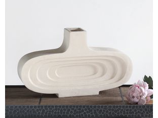 Sonic Round Sandstone Vase
