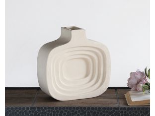 Sonic Square Sandstone Vase
