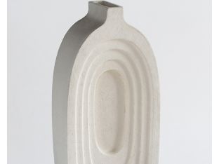 Sonic Oval Sandstone Vase