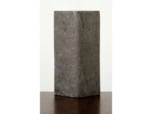 Black Marble Square Vase